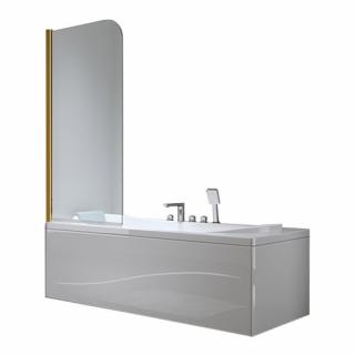 Parawan wannowy stały złoty 80x140 PR01 _________WYSYŁKA 24H__________