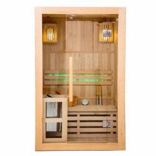 Sauna fińska 2 osobowa wysokotemperaturowa 3,5KW Harvia 120x105 cm Oslo1