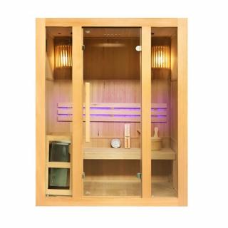 Sauna fińska 4-osobowa 120x120 cm piec Harvia 4,5KW Bodo3 _________WYSYŁKA 24H__________