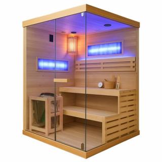 Sauna fińska 4 osobowa wysokotemperaturowa 4,5KW Harvia 140x150 cm Lark3-WD