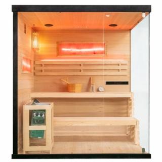 Sauna fińska 5 osobowa wysokotemperaturowa 6W Harvia 180x160 cm Lark5