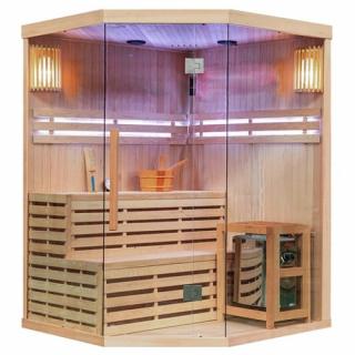 Sauna fińska 6 osobowa wysokotemperaturowa 8KW Harvia 180x180 cm Oslo7