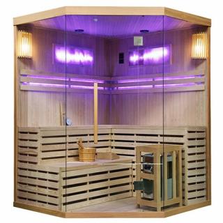 Sauna fińska 6 osobowa wysokotemperaturowa 8KW Harvia 200x200 cm Kemi6 _________WYSYŁKA 24H__________