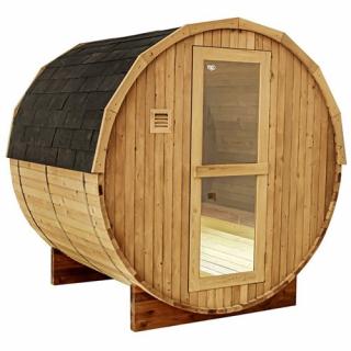 Sauna fińska ogrodowa zewnętrzna beczka 6 osobowa 210x180 Forsa-HG _________WYSYŁKA 24H__________