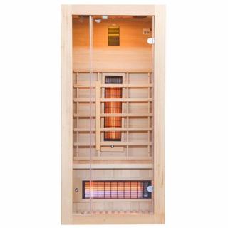 Sauna na podczerwień 2-osobowa 90x90 cm grzejniki kwarcowe i karbonowe Alta1 Infrared _________WYSYŁKA 24H__________