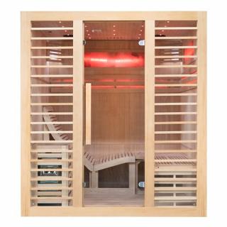 Sauna sucha fińska piec 6 KW Harvia BC60 + kamień solny 180X160X200CM MO-EA4-L Mazur