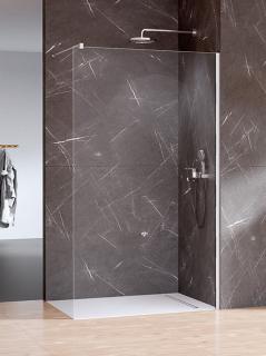 Ścianka prysznicowa chromowana 140 cm K-1721 Nesta Chrome New Trendy _________________RABAT W_SKLEPIE_________________