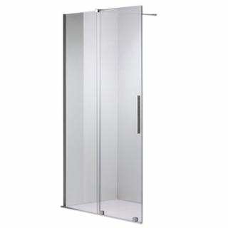 Ścianka prysznicowa rozsuwana szkło 8 mm szerokość 80 cm ASTRA-CH-A-80