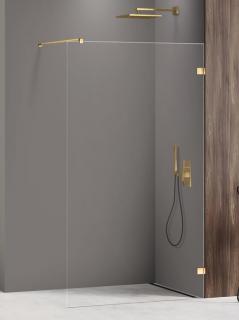 Ścianka prysznicowa złota szczotkowana 100 cm EXK-7005 Avexa Gold Brushed New Trendy _________________SPRAWDŹ_OFERTĘ_W_SKLEPIE_________________