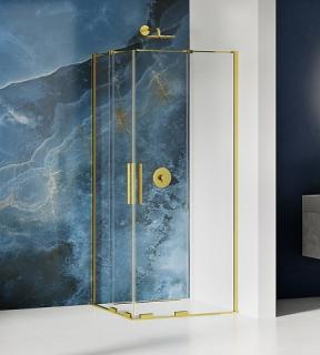 Smart New Trendy Light Gold kabina prysznicowa kwadratowa podwójne drzwi 110x110 cm EXK-4275 _________________SPRAWDŹ_OFERTĘ_W_SKLEPIE_________________