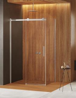 Softi New Trendy kabina prysznicowa kwadratowa drzwi rozsuwane samodomykające 100x100 cm EXK-3912 ✖️AUTORYZOWANY DYSTRYBUTOR✖️