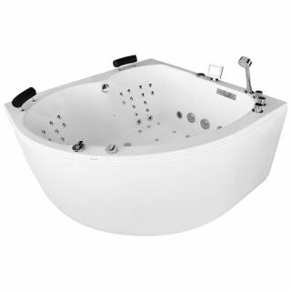 Wanna spa z hydromasażem narożna 150x150 cm MUE-0032A LEWA