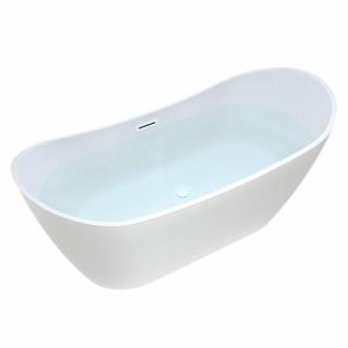 Wanna wolnostojąca biała przelew oraz korek biały 150 cm Rica Hydrosan _________WYSYŁKA 24H__________