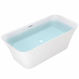 Wanna wolnostojąca biały przelew oraz korek prostokątna 170 cm Viana Hydrosan _________WYSYŁKA 24H__________