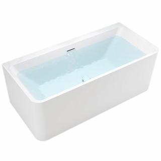 Wanna wolnostojąca biały przelew oraz korek przyścienna 140 cm Sofia Hydrosan _________WYSYŁKA 24H__________