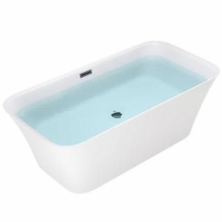 Wanna wolnostojąca czarny przelew oraz korek prostokątna 170 cm Viana Hydrosan _________WYSYŁKA 24H__________