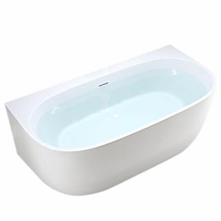 Wanna wolnostojąca przyścienna biały przelew oraz korek 160 cm Nora Hydrosan _________WYSYŁKA 24H__________