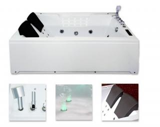Wanna z hydromasażem i podgrzewaczem wody Fenix 606 180x120 L _________WYSYŁKA 24H__________