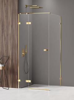 Złota kabina prysznicowa lewa 120x70 EXK-1680 Avexa Gold Shine New Trendy _________________SPRAWDŹ_OFERTĘ_W_SKLEPIE_________________