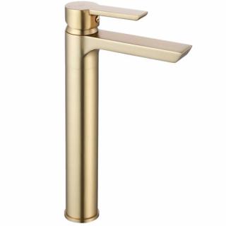 Złota szczotkowana bateria umywalkowa wysoka Argus Rea Gold Brush _________________RABAT_10%_W_SKLEPIE_________________
