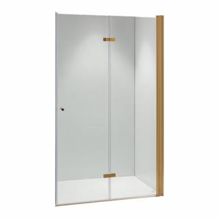 Złote drzwi prysznicowe łamane do wnęki 100 cm SH01C _________WYSYŁKA 24H__________