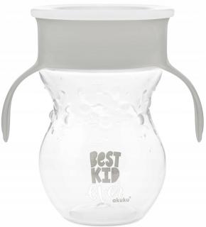 AKUKU Kubek Niekapek 270 ml Niebieski A0010