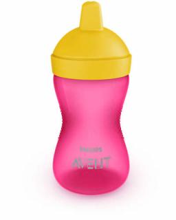 AVENT KUBEK TWARDY USTNIK 300ML 18M+ RÓŻOWY 804/04
