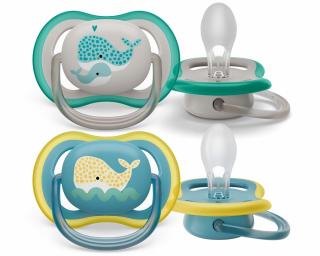 AVENT SMOCZEK ORTODONTYCZNY ULTRA AIR 18M+ ODDYCHAJĄCY + ETUI SCF349/24