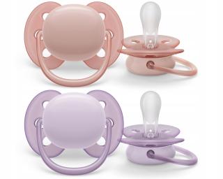 AVENT SMOCZEK ORTODONTYCZNY ULTRA SOFT 0-6m GIRL ODDYCHAJĄCY+ETUI SCF091/31