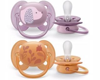 AVENT SMOCZEK ORTODONTYCZNY ULTRA SOFT 6-18 GIRL ODDYCHAJĄCY+ETUI SCF091/18
