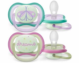 AVENT SMOCZEK ULTRA AIR 0-6M ODDYCHAJĄCY + ETUI GIRL NIGHT SCF376/19