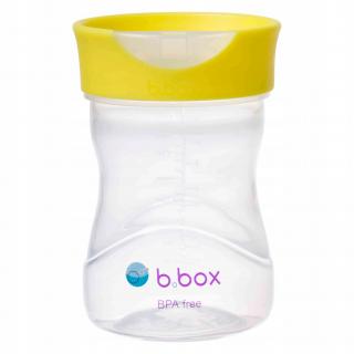 B.BOX KUBEK TRENINGOWY DO NAUKI PICIA PICIE JAK ZE SZKLANKI 12m+ CYTRYNOWY