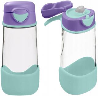 B.BOX SPORTOWA BUTELKA TRITANOWA KUBEK BIDON 450ML LILAC POP BB500403
