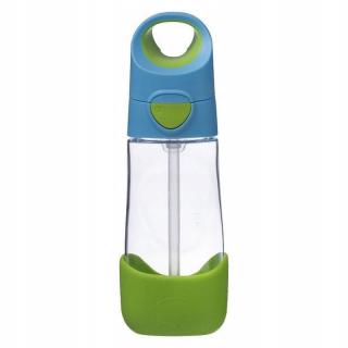 B.BOX SPORTOWA BUTELKA TRITANOWA KUBEK BIDON + SŁOMKA 9M+ 450 ML BB00440