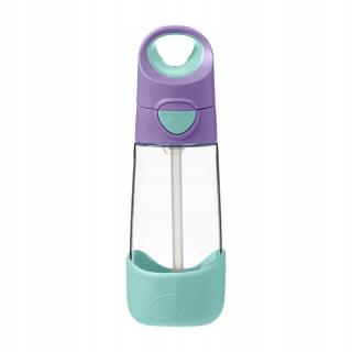 B.BOX SPORTOWA BUTELKA TRITANOWA KUBEK BIDON + SŁOMKA 9M+ 450 ML BB500303