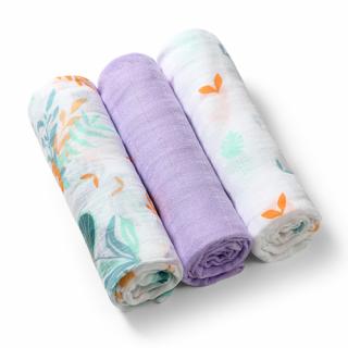 BABYONO NATURALNE PIELUSZKI PIELUCHY BAMBUSOWE 3 SZT 397/08