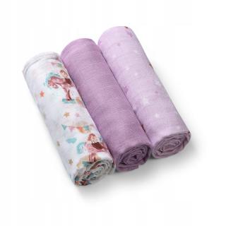BABYONO PIELUSZKI PIELUCHY BAMBUSOWE Z WŁÓKIEN BAMBUSA BAMBOO 3SZT 397/11