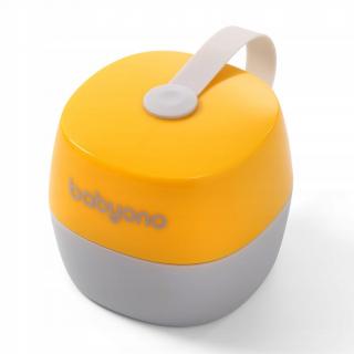 BABYONO POJEMNIK NA SMOCZEK ZAMYKANE ETUI NATURAL NURSING ŻÓŁTY 535/03