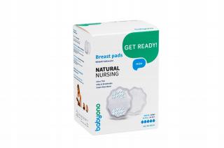 BABYONO WKŁADKI LAKTACYJNE ULTRACHŁONNE NATURAL NURSING BIAŁE 24SZT 298/01