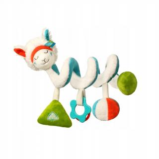 BabyOno ZAWIESZKA SPIRALKA DO WÓZKA LLAMA ZIGGY