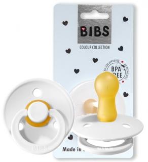 BIBS SMOCZEK USPOKAJAJĄCY KAUCZUK WHITE S 0+100211