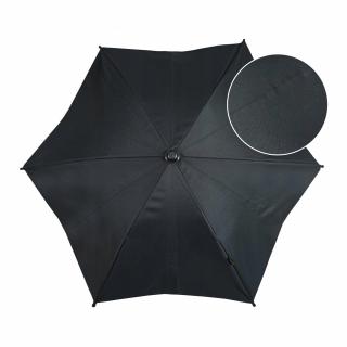 BOMIX Parasolka Do Wózków Duża 70cm Czarna UV 50+