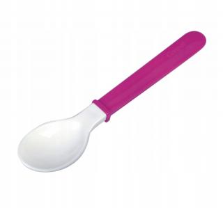 Canpol miękka łyżeczka gryzaczek 4m+ Pink 2/938