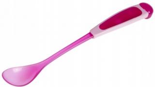 CANPOL Pierwsza Długa ŁYŻECZKA Sztućce PINK 56/582