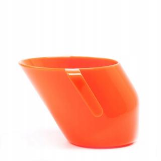 DOIDY CUP KUBEK KRZYWY POCHYŁY KUBECZEK DO NAUKI PICIA 3m+ 200ml ORANŻOWY
