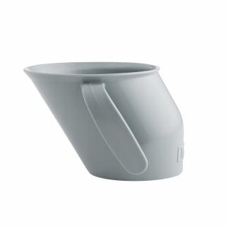 DOIDY CUP KUBEK KRZYWY POCHYŁY KUBECZEK DO NAUKI PICIA 3m+ 200ml SZARY 095