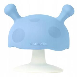 MOMBELLA GRYZAK MUSHROOM USPOKAJAJĄCY SILIKONOWY GRZYBEK 3M+ BLUE P8101
