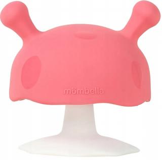 MOMBELLA GRYZAK MUSHROOM USPOKAJAJĄCY SILIKONOWY GRZYBEK 3M+ PINK P8110
