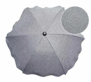 UNIWERSALNA PARASOLKA PRZECIWSŁONECZNA DO WÓZKA LEN Z UCHWYTEM FILTR UV 50+