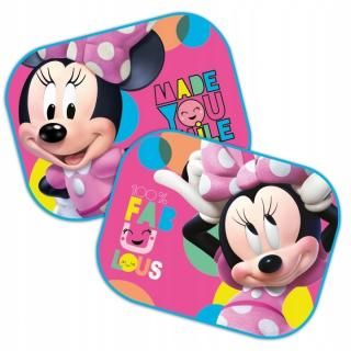 ZASŁONKI BOCZNE DO AUTA OSŁONKI 2SZT Disney MINNIE